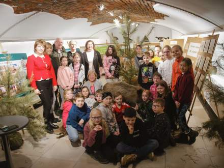 Wizyta w Galerii pod Ratuszem w Strumieniu